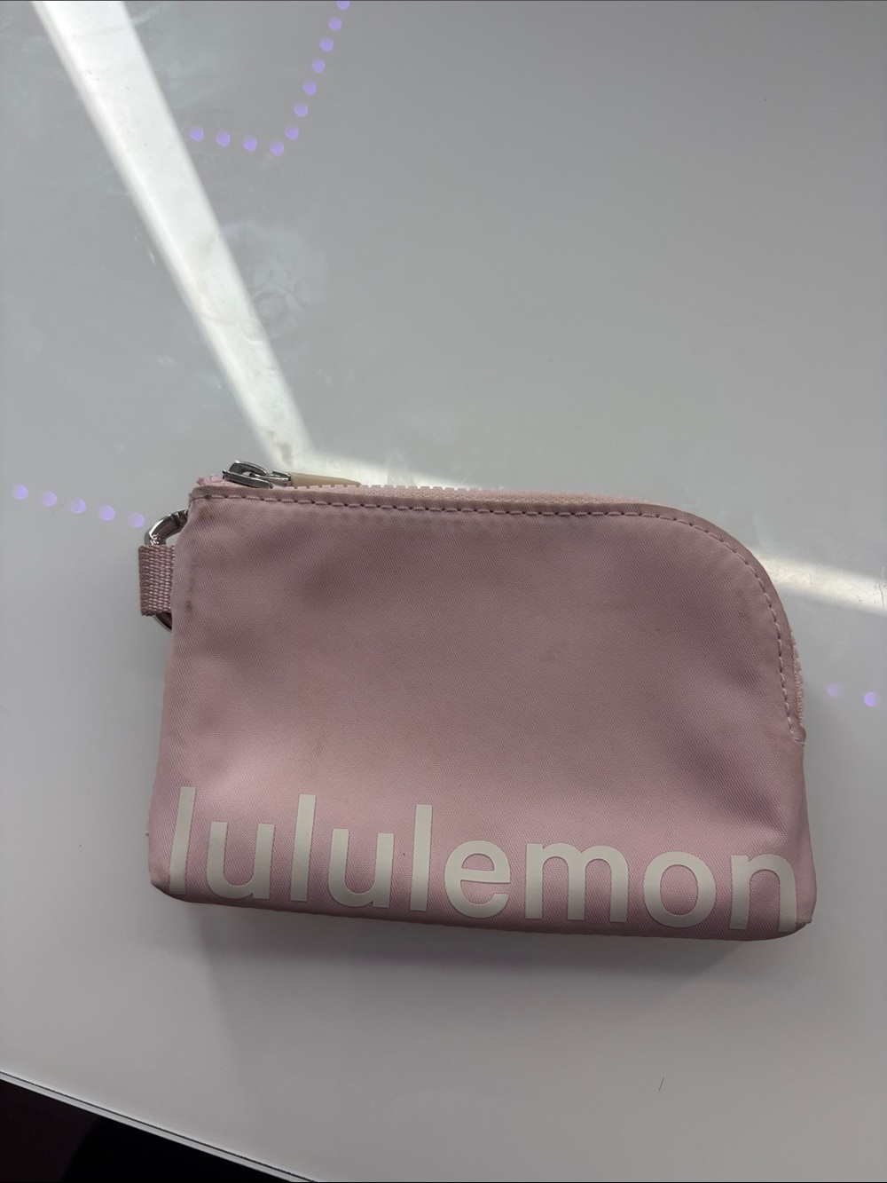 LULULEMON PINK WALLET!